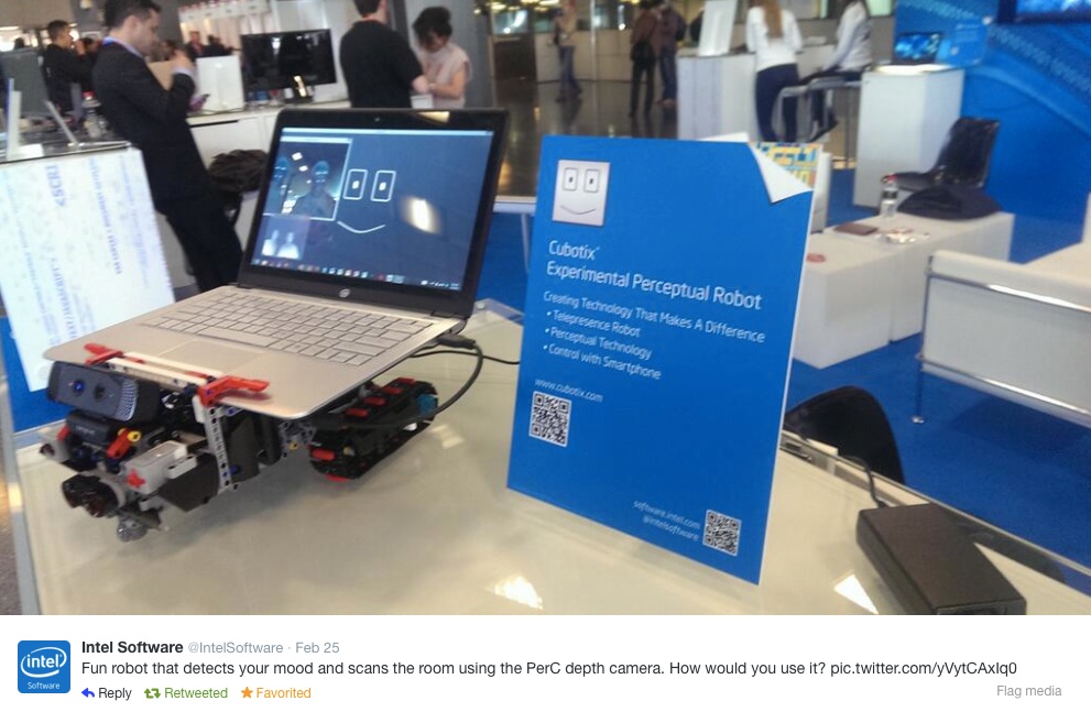 Rover on Intel's WIPJam GeekBench at Mobile World Congress