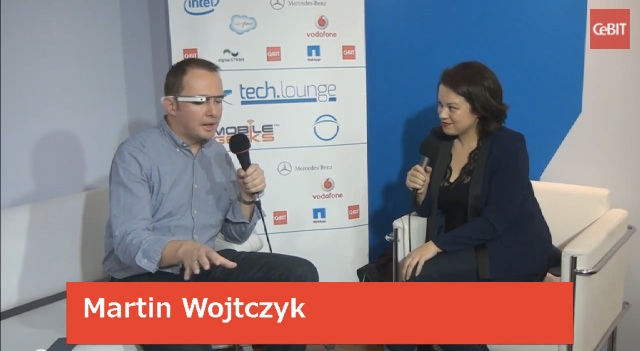 Cebit TechLounge Livestream Interview